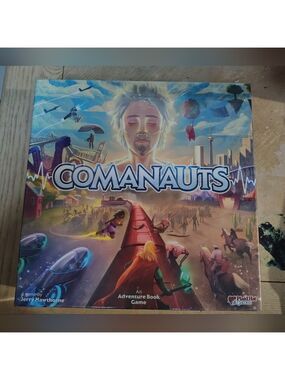 Comanauts Adventure Book Game by Jerry Hawthorne Ages 14+ 2018 Plaid Hat Games